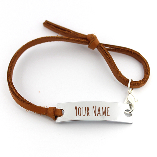 Leather Friendship Best Friends Bracelet With Your Name