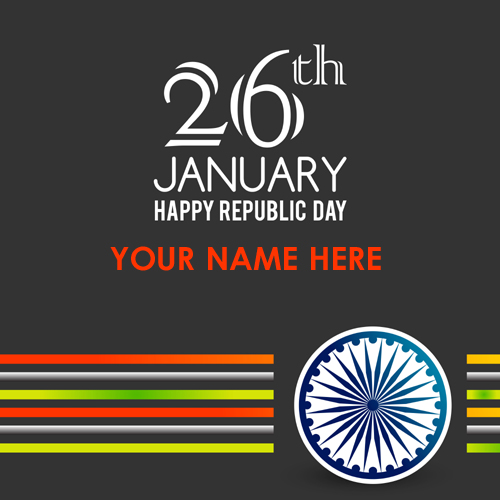 Indian Republic Day 26th January Profile Pics With Name