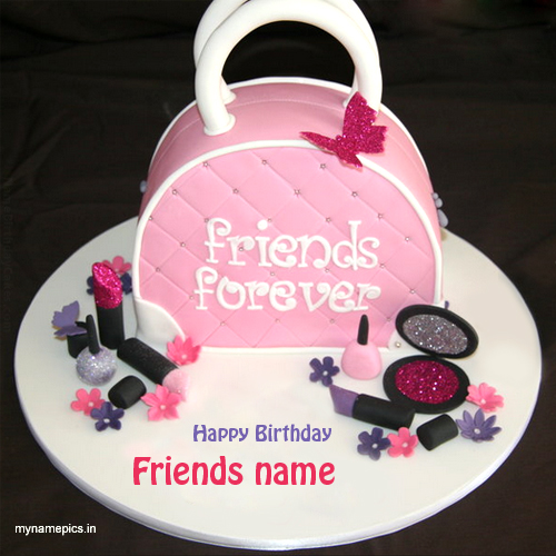 write name on birthday wishes cake for best friend . 