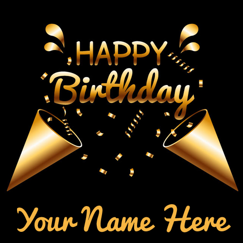 Happy Birthday Wishes Name Greeting Card For Friend