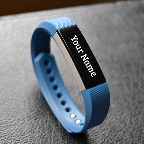 Write Name on Blue Stylish Smart Watch Profile Picture