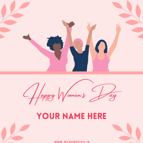Professional Greeting For Womens Day Wishes With Name