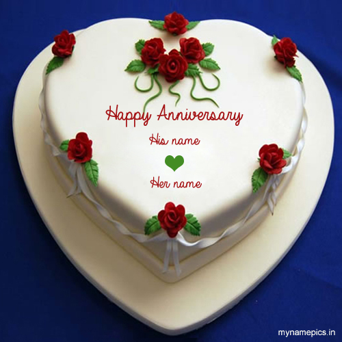 write your name on heart wedding anniversary wish onlin