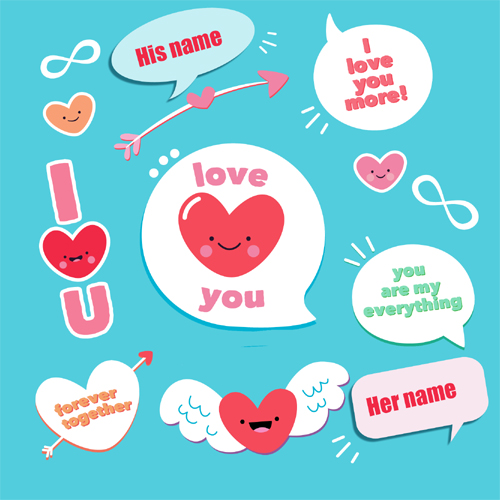 I Love You Forever Together Profile Picture With Name