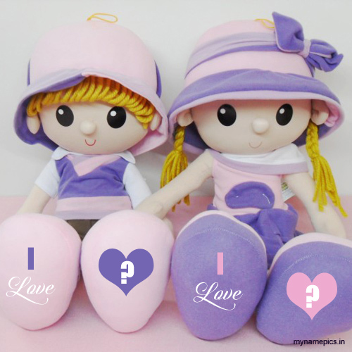 Write your name on Cute Couple Hearts profile picture