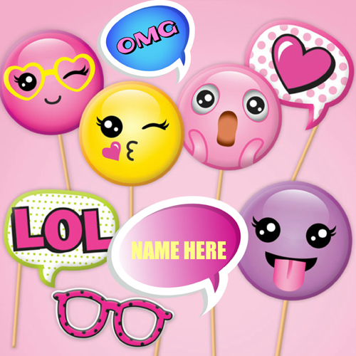 Cute smiley whats app profile pics with your name