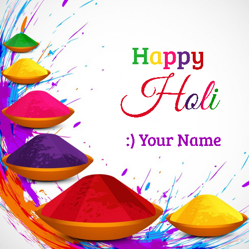 Have A Colorful Holi Whatsapp Profile Pics With Name