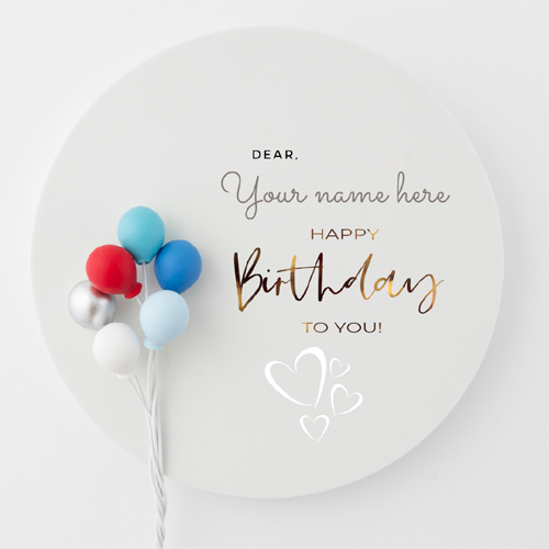 Happy Birthday To You Wishes Profile Picture With Name